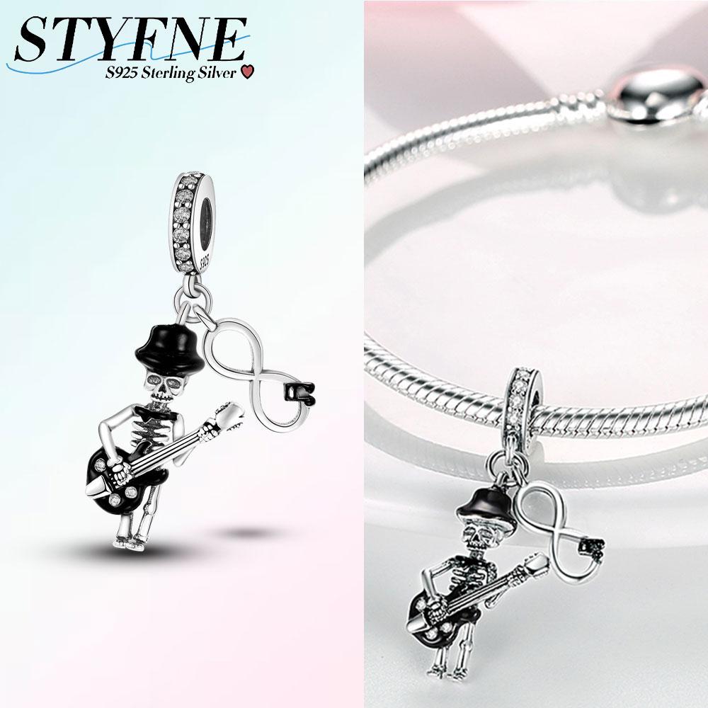 Exquisite Skull Man Castle Blood Night Butterfly Fantasy Pendant Copper Charms Fit Original Bracelet Women Diy Jewelry Gift