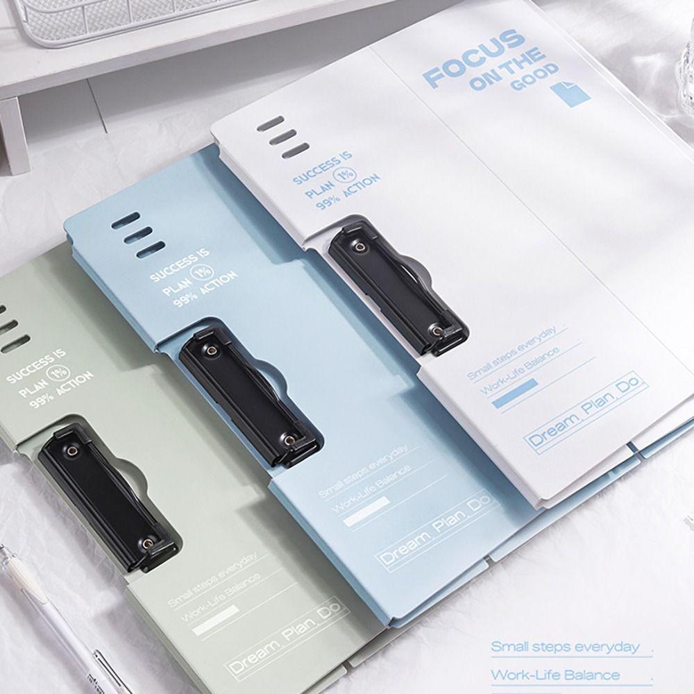 Multifunction A4 File Folder Verhical Writing Pad High Quality Verhical Plate Clamp  Stationery