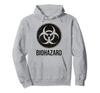 Biohazard-Symbol Warnschild Biologische Gefahr Toxischer Virus Hoodie