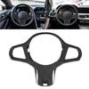 Steering Wheel Cover Trim Dry Carbon   Car Interior Decoration Replacement for X5 M Sport G05 2020+