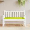 VidaXL Garden Bench Cushion, Bench Cover with String Ties, Waterproof Outdoor Cushion, Bright Green 361594