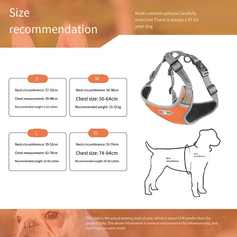 Sada vodítek pro psy Reflexní nastavitelný obojek Vodítko pro psy Malé a střední Doplňky pro psy Postroj pro štěně Pomeranian