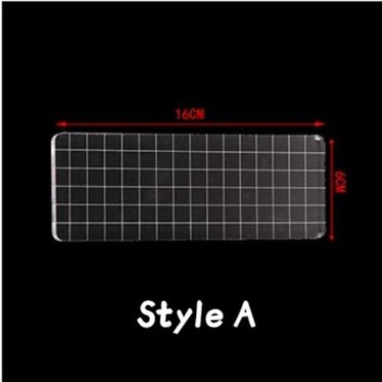 

Высокое качество прозрачный акриловый блок штампов с ручкой для DIY блок штампов DIY Скрапбукинг прозрачное украшение для фотоальбома