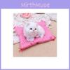 Adorable And Soft Plush Stuffed Toy Cute Sleeping Cat With Realistic Sound For Kids