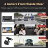Three Recording High-definition Night Vision 3-channel Reversing Camera Integrated Car Driving Recorder