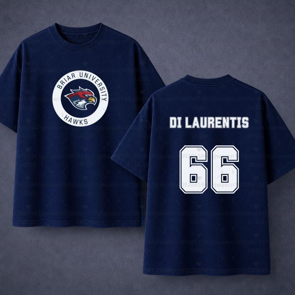 Summer Briar University Graham 44 Tshirt Off Campus Inspired Crewneck Hockey Romance Tshirt Gift Tops
