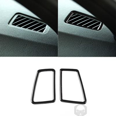 Side Dashboard Air Vent Outlet Cover Piano Black Trim For BMW 3 Series E90 05-12