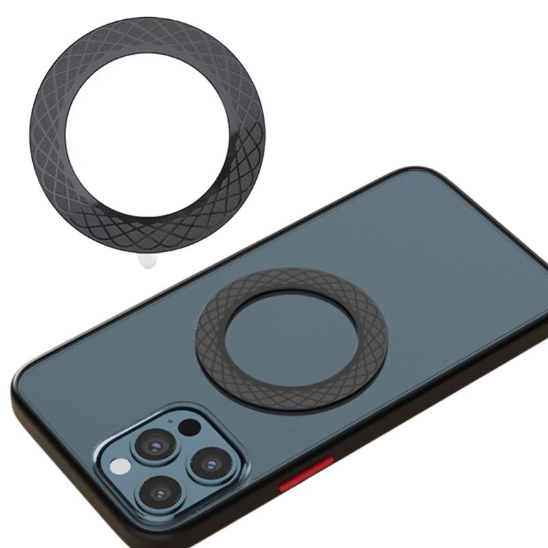 Magneticic Plate for Wireless Charging Car Phone Holder Magnetic Rings Metal Plate 1PC