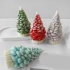 Silicone Molds Ornament Mold Christmas Tree Shape Silicone Candle Molds Candle Making Supply Silicone Texture for Candle