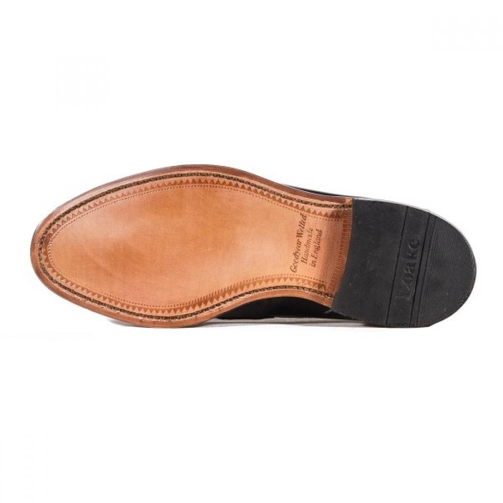 Loake Eton Black Leather Sole   Loake Professional