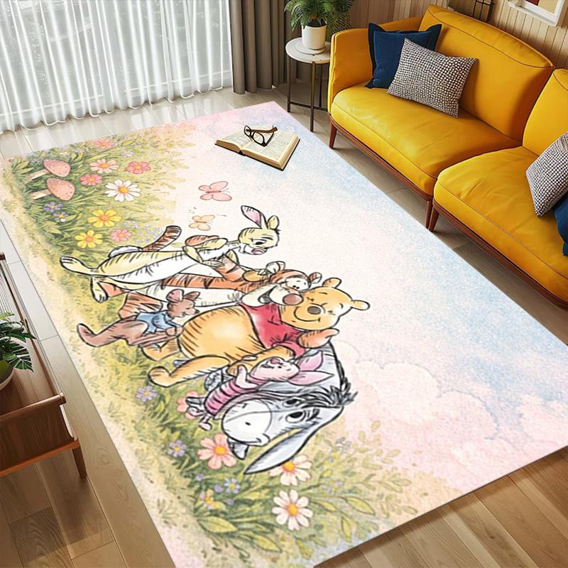 Springtime Friends Living Room Nonslip Area Rug Soft Carpet For Bedroom Game Playroom Sofa Office Home Decor Doormat Christmas Gift C922222
