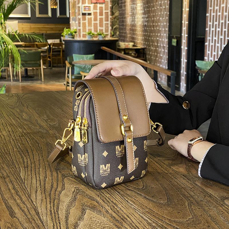 Torebki Crossbody dla Kobiet Luksusowa Skórzana Torebka na Telefon Komórkowy Portfel Designerska Torba na Ramię Damska Torebka Podróżna