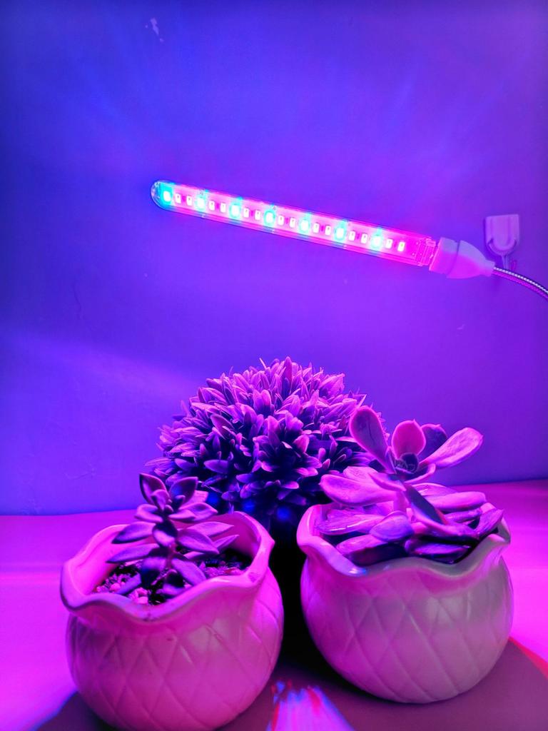 LED světlo pro rostliny, růstové světlo, USB, domácí zelená rostlina, květina, sazenice, plné sukulentní doplňující světlo