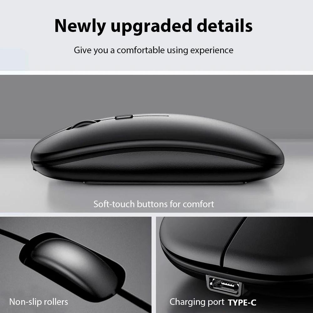 Bluetooth Keyboard and Mouse Set for Apple iPad, Huawei Honor Tablet, Android Devices