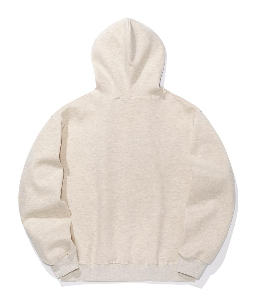 Stsd Arch Logo Hoodie Oatmeal