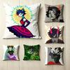 HHomestuck Cool KKanaya MMaryam  Square DoubleSided Printed Pillow Case Bedroom Bedside Pillow Sofa Cushion Cover