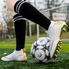 Høye pustende herre- og damefotballsko profesjonelle konkurransetreningssko sklisikre og slitesterke knottesko