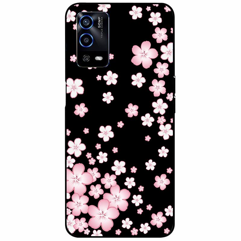 For Oppo A55 4G Case 6.51'' Soft Silicone Protective Marble Phone Cover for Oppo A55 Case TPU Funda For OPPOA55 A 55 CPH2325 Bag