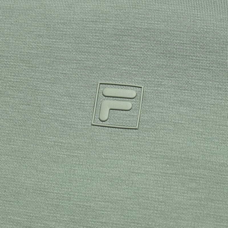 FILA White Casual Classic Comfortable Versatile Loose Hooded Knit Sweater Men sweater F11M543506FKK