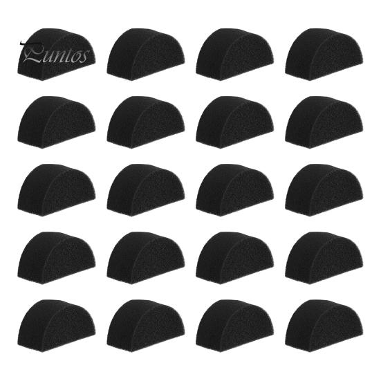 

20 шт. Губка-кисть высокой плотности для макияжа, губка для взрослых, детей, губки для рисования на лице, кисть для Хэллоуина, Рождества, проектов «сделай сам» A чёрный