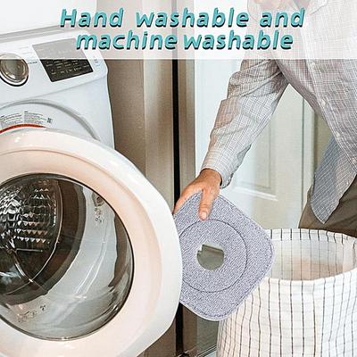 Microfiber Mop Refills 4 Pack Replacement Pads Wet Dry Floor Cleaning Pads for Hardwood Tile Laminate Floors Home Cleaning