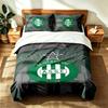AS Saint Etienne (1) 3pc set suitable for master bedrooms soft and comfortable an ideal gift for family and friends Includes one duvet cover and two p