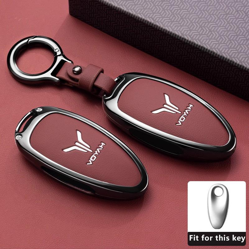Zinklegierung Auto Schlüsselhülle Für Voyah Free Schlüsselanhänger Fernbedienung Abdeckung Schale Gehäuse Halter Fob Zubehör
