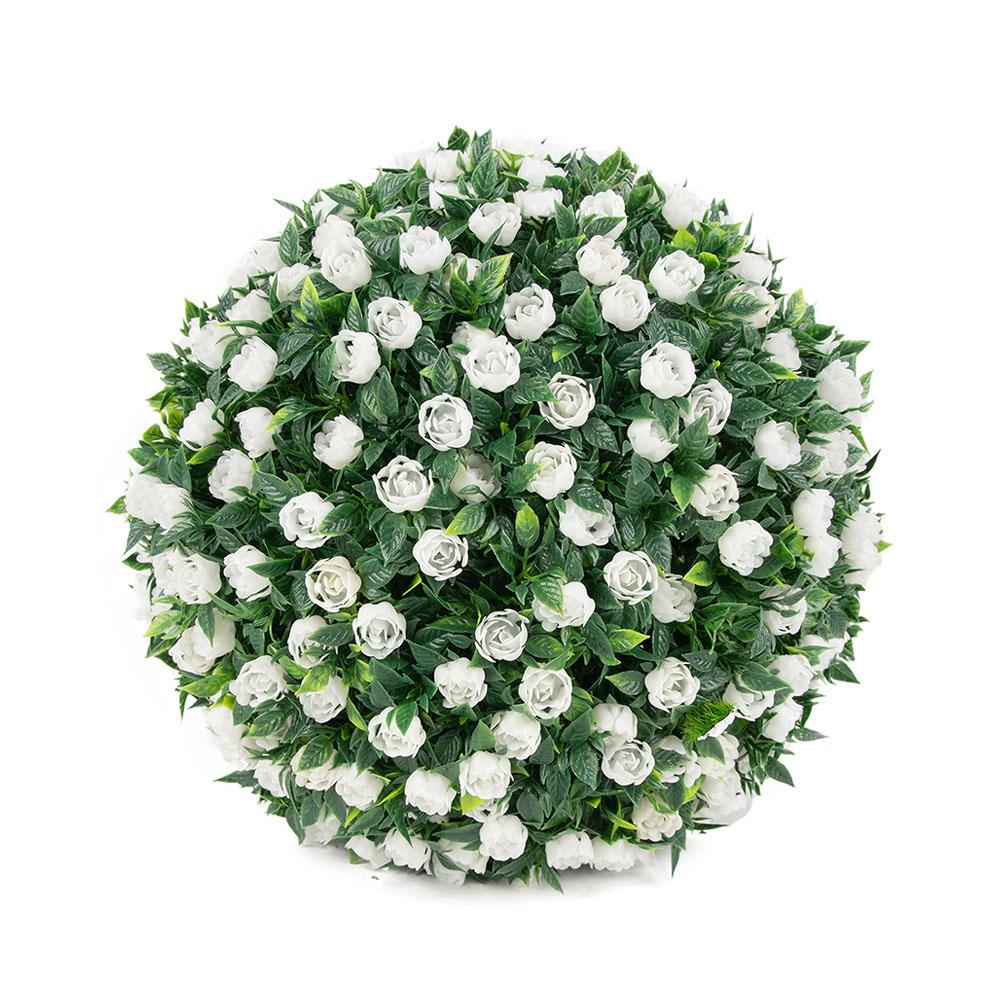 Künstliche Blumenbälle Grasball Grüne Pflanze Kunstrasen Landschaftsgestaltung Baum Schuppendach Hausgarten Hochzeit Deckenhänge-Dekoration
