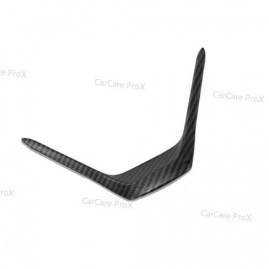 1pc Carbon Fiber Cover Trim ABS Steering Wheel Strip For Honda CR-V/CRV 2012-16