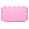 Simple Plastic Grass Feeder Pet Hay Bowl Dish Rack Holder Rabbit Rat(Pink)