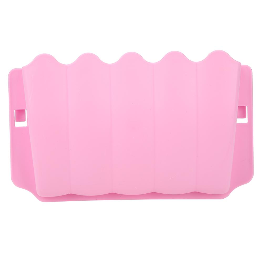 Simple Plastic Grass Feeder Pet Hay Bowl Dish Rack Holder Rabbit Rat(Pink)