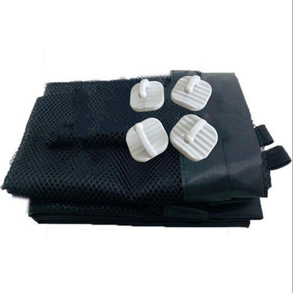 Pet Dog Pet Isolated Network Folding Dog Safety Fence New Mesh Stairs Gate  for Puppy Cats