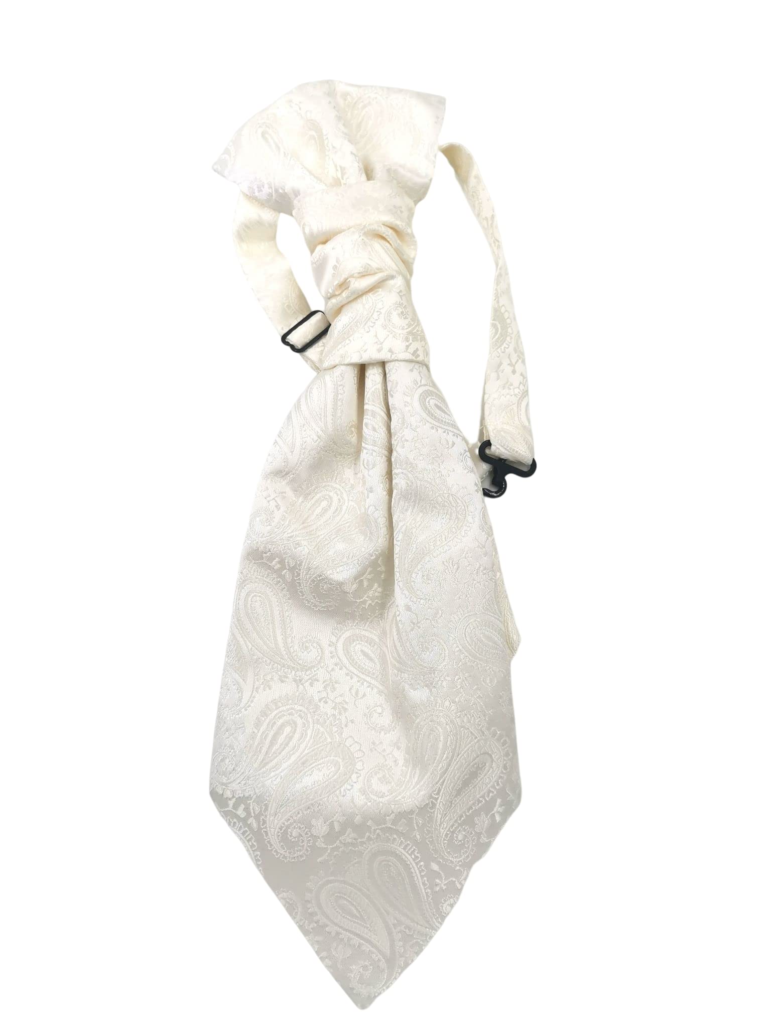 [NECOTIA] Эксклюзивный бренд Amazon Галстук-бабочка - Однотонный узор пейсли, Застежка-автомат Аскот - Идеально подходит для свадеб, выпускных, концертов,