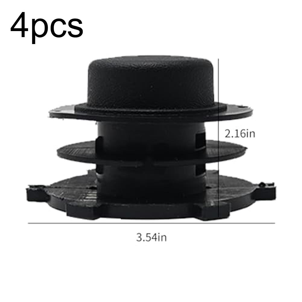 4 PCS Trimmer Head Spools Compatible with FS and Series Designed to Maintain Lawn and Garden Equipment Performance