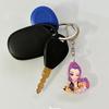 8 szt. Kpop Demon Hunters Huntrix Saja Boys Breloczki Rumi Zoey Jinu Mira Sprzedałem Moją Duszę Breloczki - Akcesoria dla Fanów Kpop Biżuteria