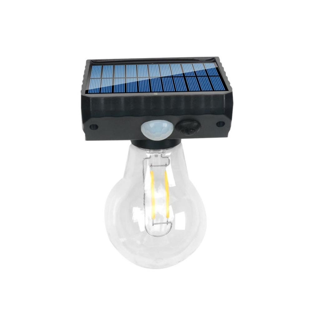 

Motion Sensor Solar Lights 3 Lighting Modes LED Lamp Durable Outdoor Wall Light Garden 1 Bulb