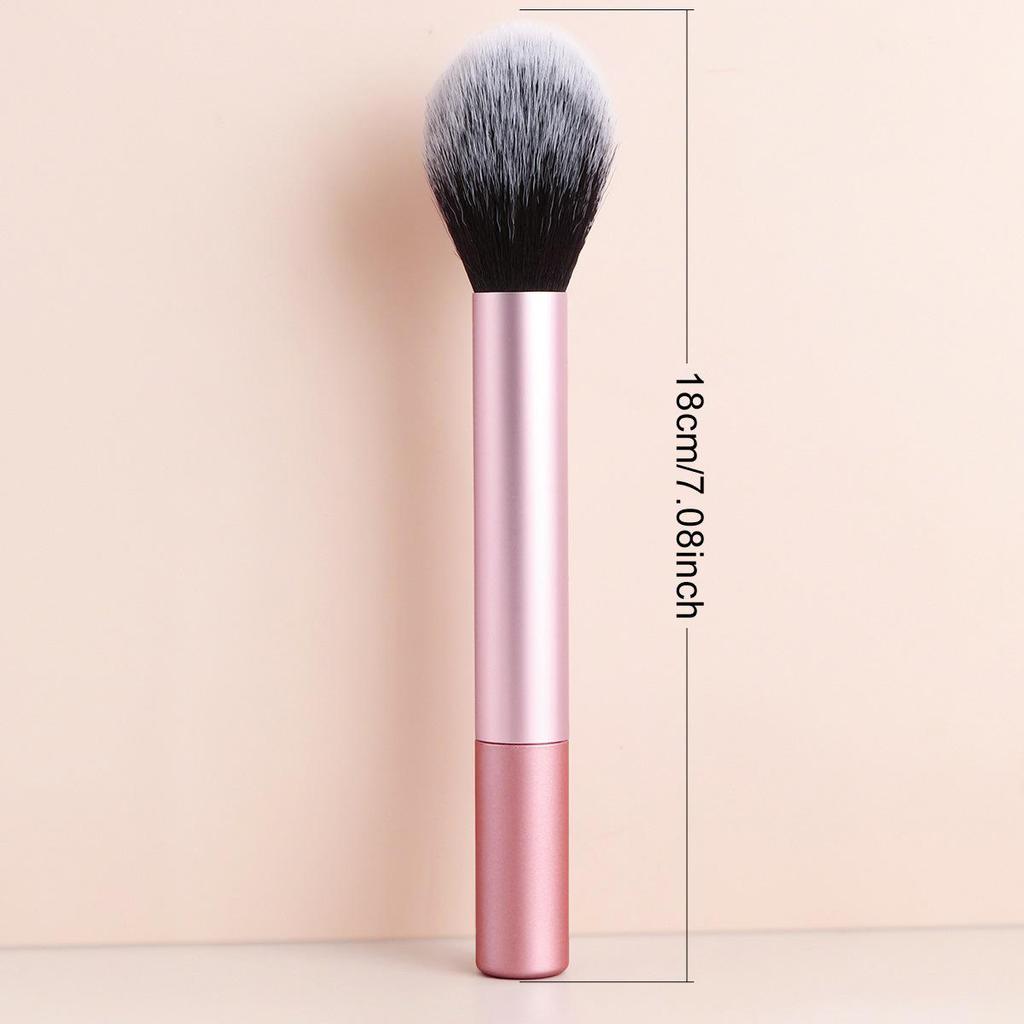 Long-Handle Makeup Brush Set: Includes Contour, Powder, Eyebrow, and Eyeshadow Brushes In 4, 6, and 8-Piece Options.