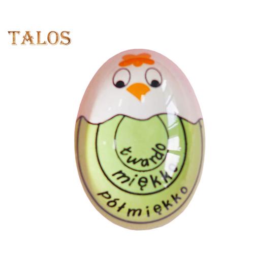 Cooking Timer Heat Sensitive Reminder Resin Convenient Soft Medium Hard Boiled Egg Timer for Dining Room