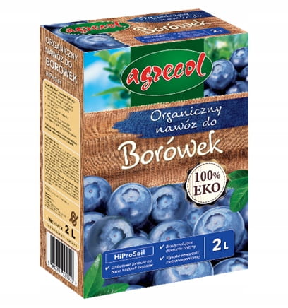 Biologische meststof voor blauwe bessen en bessenplanten 2L HiProSoil