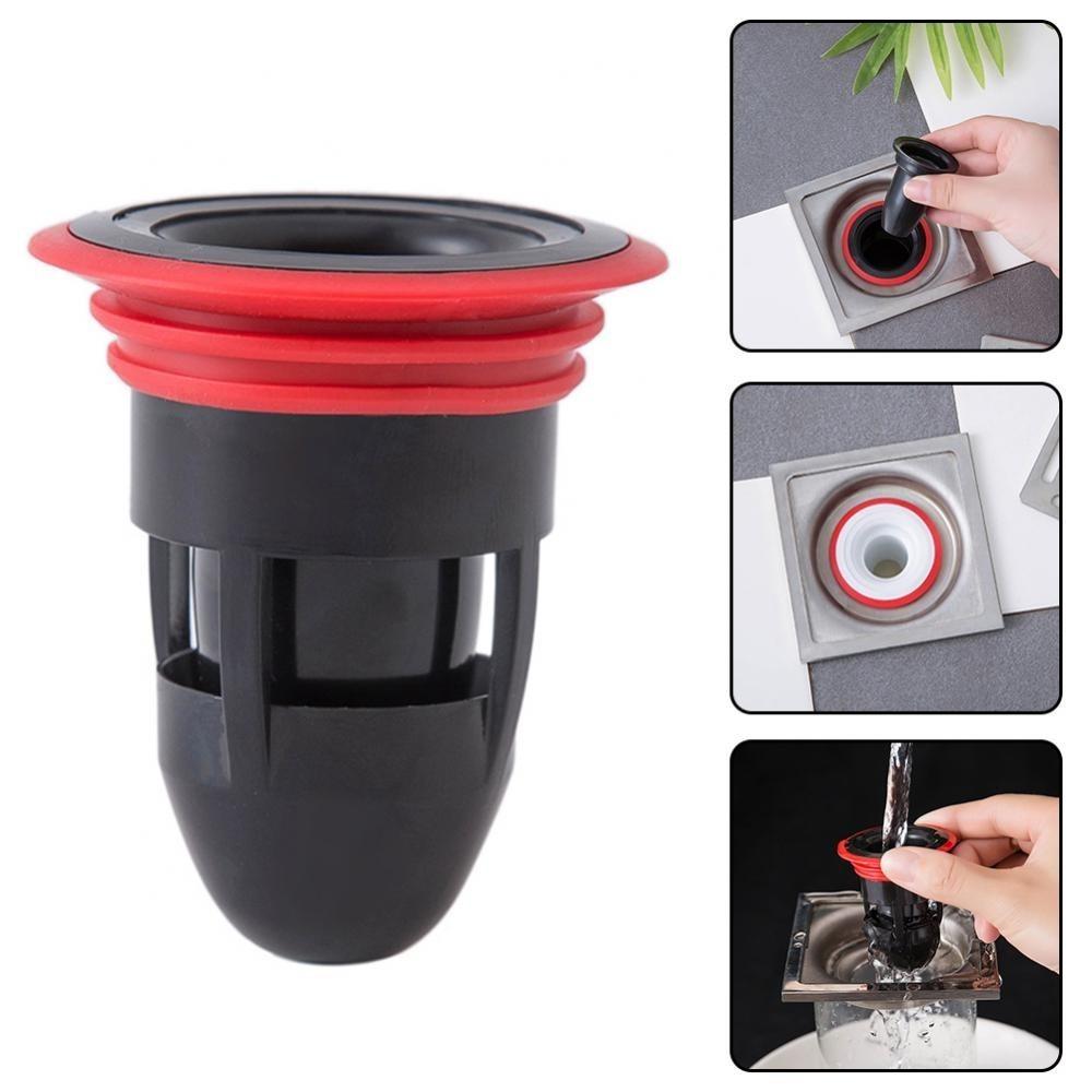 

Drain Core Bathroom Toilet Sewer Deodorant Shower Floor Drain Drain Cover Deodorant Floor Drain чорний
