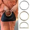 1PC Acrylic D Round Shape Purse Sewing Frame DIY Bag Handles For Bag Making Purse Handles Replacement Crochet Bag Handles