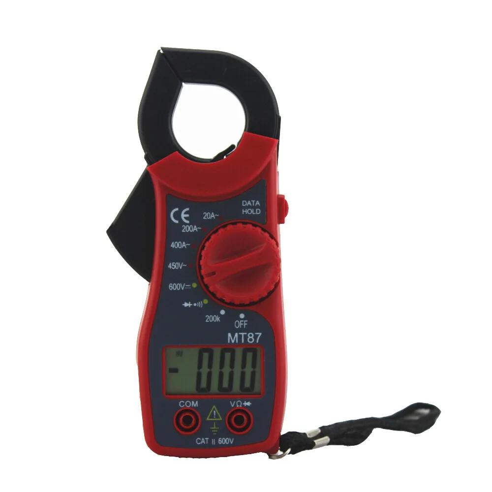 Digital LCD clamp meter, AC/DC multimeter, current amp capacitance pliers, amp resistance tester