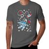 Space Walk Tshirt Casual Minimalist Short Sleeve Top Tshirt