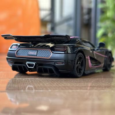 1:32 KNSG ONE 1 ONE-1 Miniature Toys Cars Alloy Diecast Model Home Trendy Desktop Display Hobby Ornament Birthday Gift For Boy