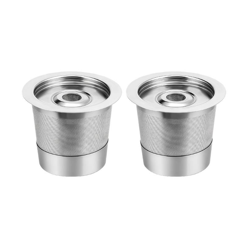 Stainless Steel Coffee Capsuled Cup Reusable Cup Pods Coffee Filters Refillable Coffee Pods Capsuled Hardware Cup