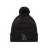 Beanie - NEW ERA - Dodgers Metallic - Women - Autumn/Winter - Black