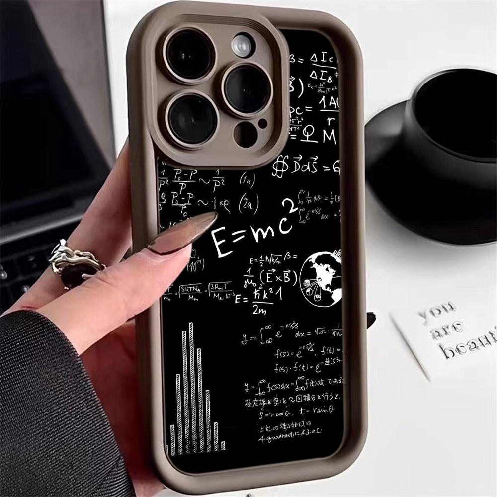 Angel Eye TPU Soft Phone Case for Samsung A05 A13 A23 A53 A14 A24 A34 A54 A15 A25 A35 A55 S20 S23 FE S24 Ultra Ae71 Creative Brain Mathematicians