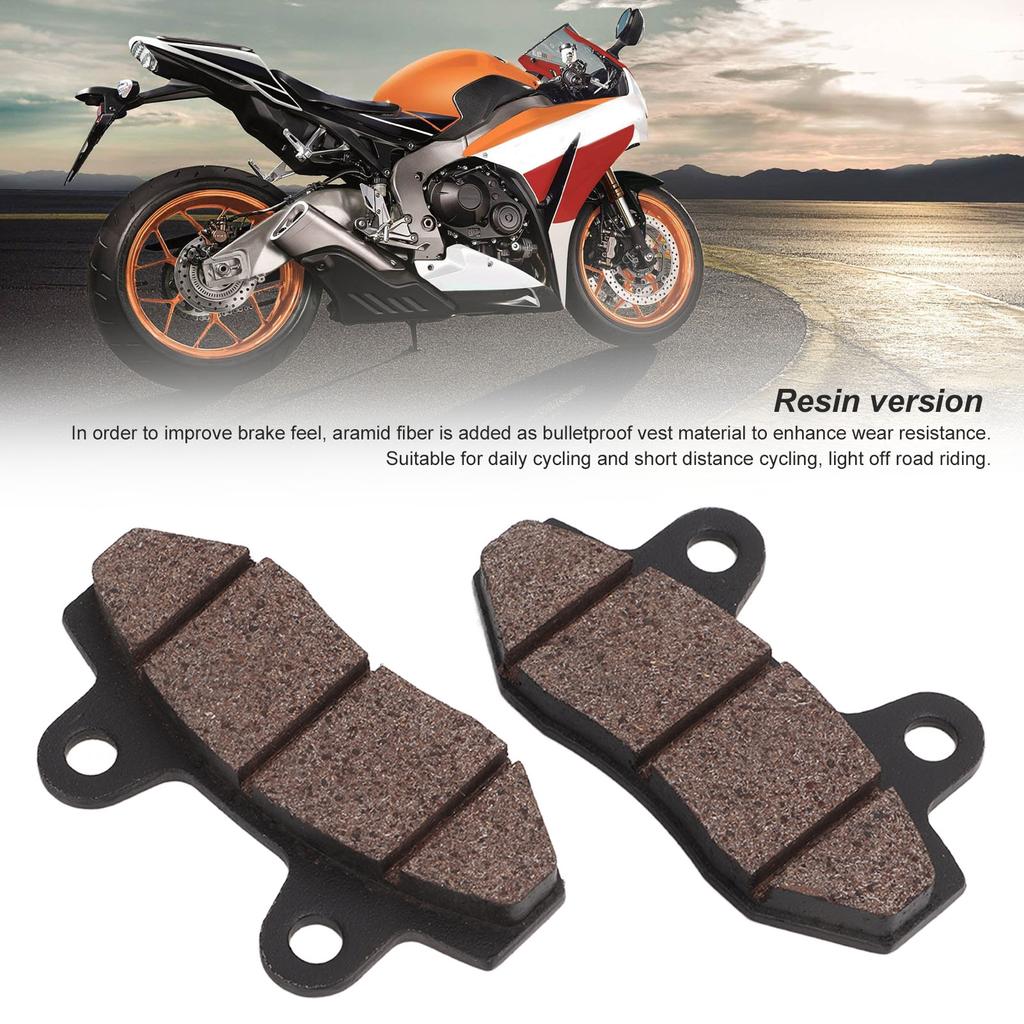 1Pair Bike Disc Brake Pads Rear Front Oil Disc Brake for Mountain Bike Motorcycle Electric Bike Vehicles