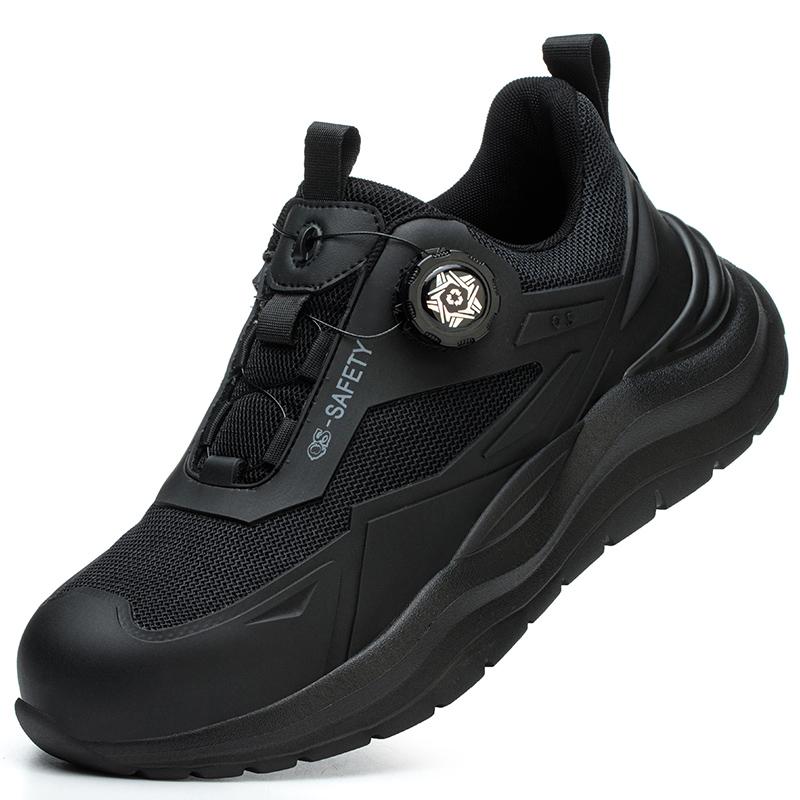 

Large Size 48 Men S Summer Safety Shoes Rotating Button Work Sneakers Steel Toe Shoes Puncture-Proof Protection Shoes Security 35