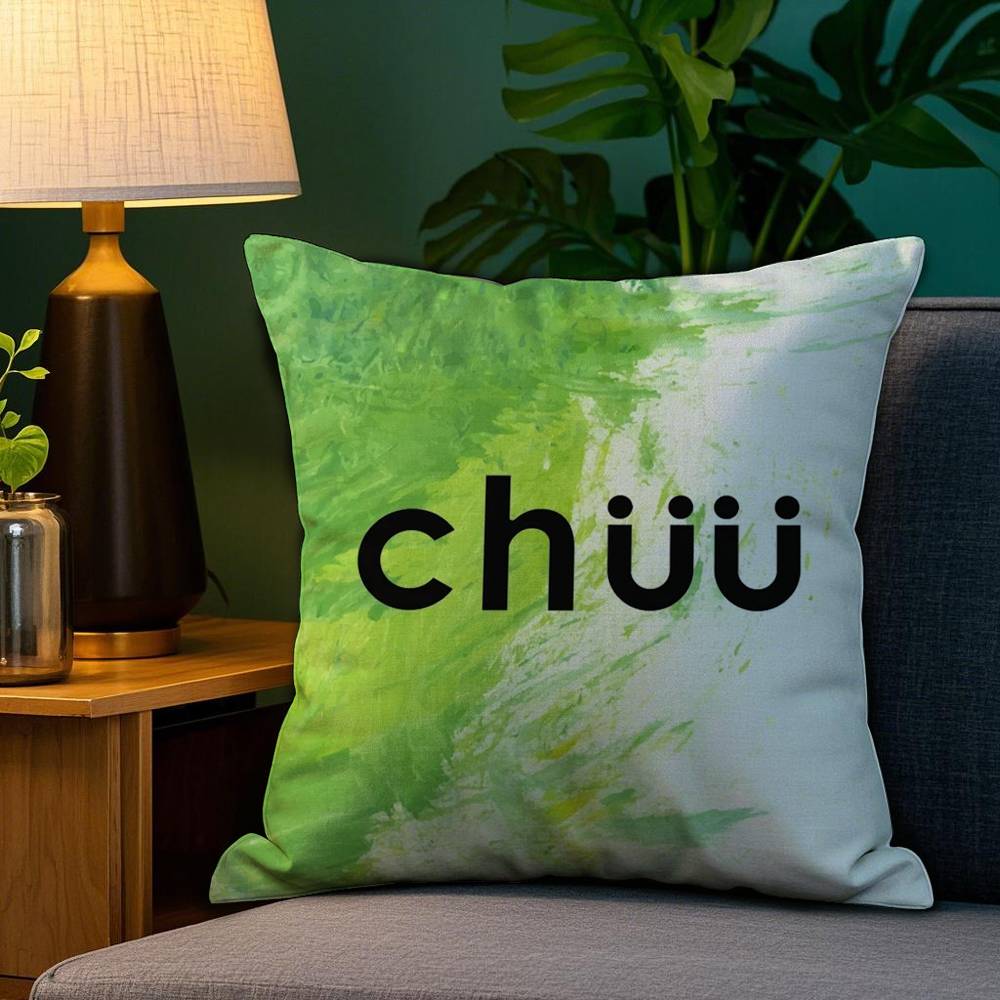 

Pillow Case Sofa Living Room Bedroom Doublesided Printing Korea Brand CChuu Square Cushion Nap Time Pillow Case 30x30cm